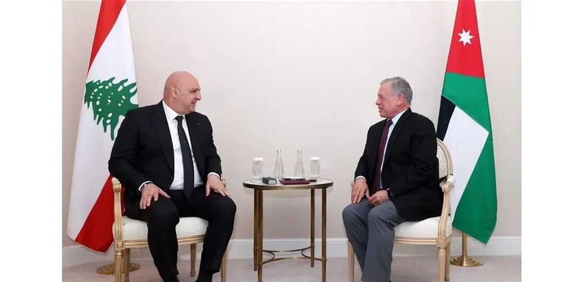 عون والملك عبد الله يؤكدان على تثبيت الاستقرار وإنهاء حالة الحرب