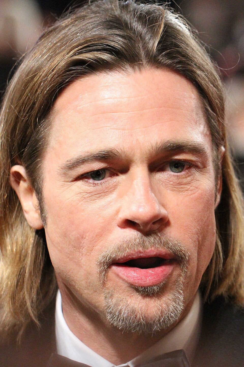 Brad Pitt at the BAFTA Film Awards 2012 in Covent Garden, London.