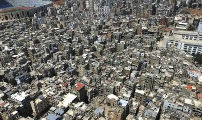 اعتصام للمهجرين الفلسطينين من سوريا أمام الأونروا في مخيم شاتيلا