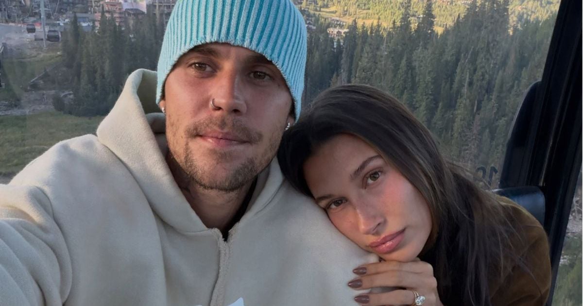 Hailey Bieber shares photo of son Jack in custom SKYLRK attire