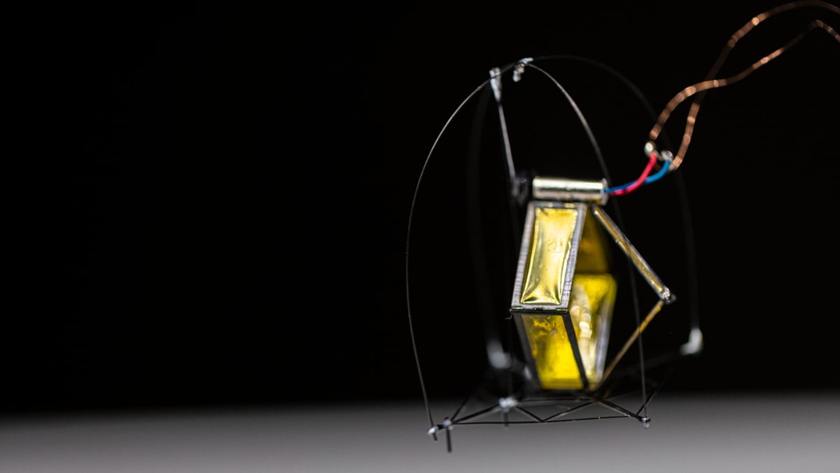 UW engineers build palm-sized robot that hops, rights itself