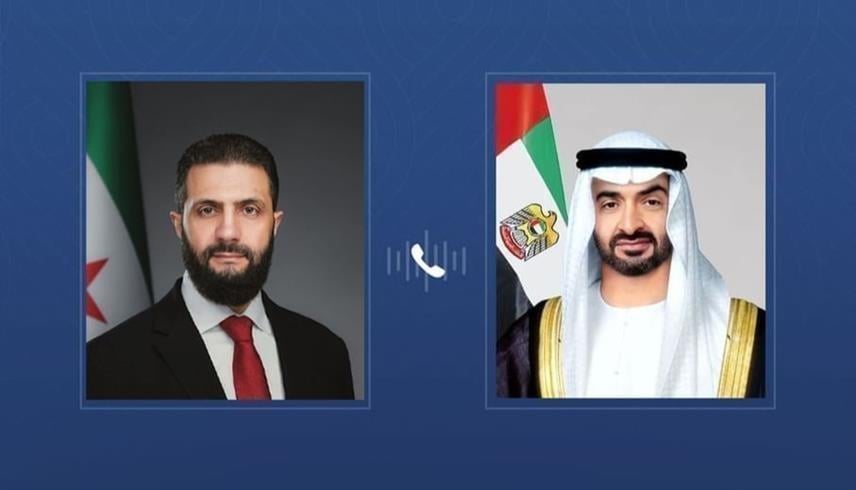Mohamed ben Zayed et le président syrien examinent le renforcement des relations économiques