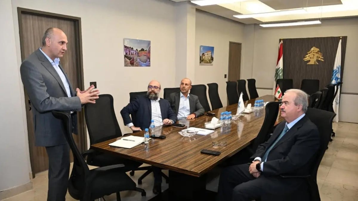 Jaber Receives UNDP Delegation to Discuss Reducing Energy Costs in Lebanese Public Institutions