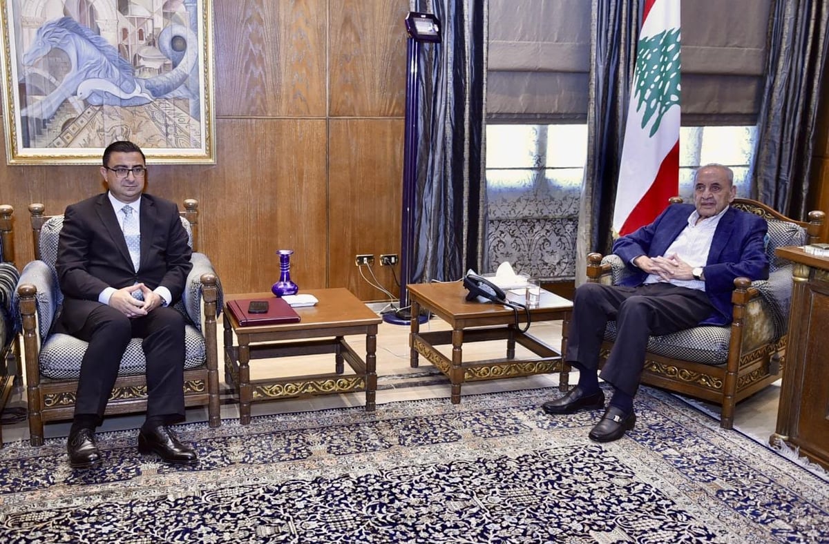 Berri rencontre le juge Ahmad al-Haj