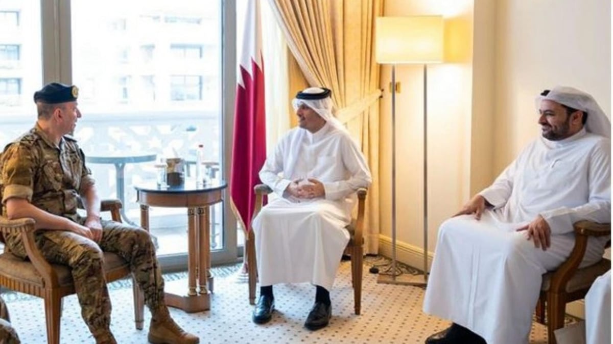 Le Premier ministre qatari rencontre le commandant de l'armée pour discuter du soutien
