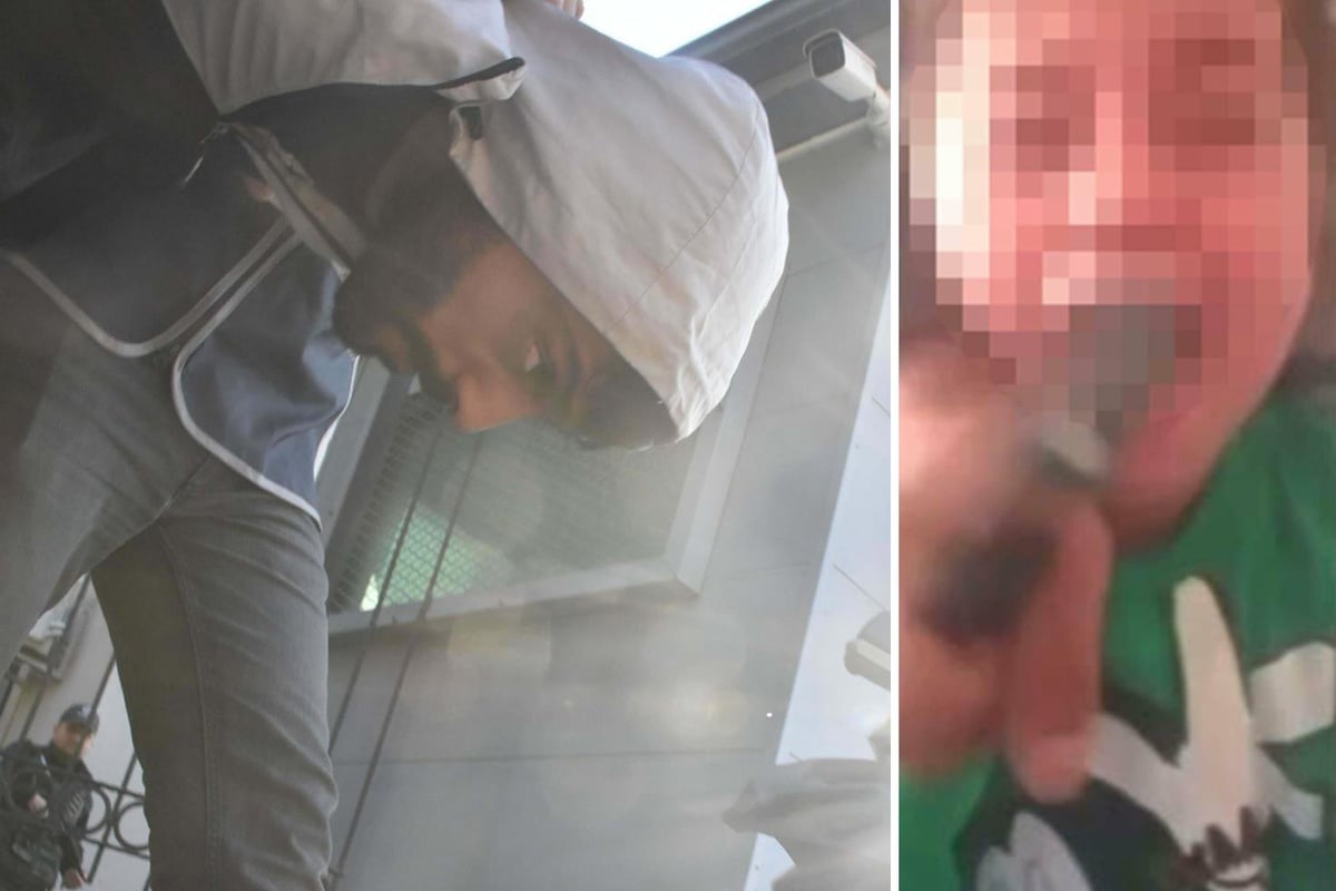 Shocking: Father uses knife on kids' throats during video call