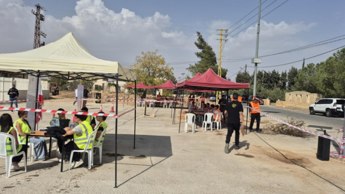 Maniobra de campo en Al-Qaa para probar el plan de emergencia y reforzar la coordinación de seguridad