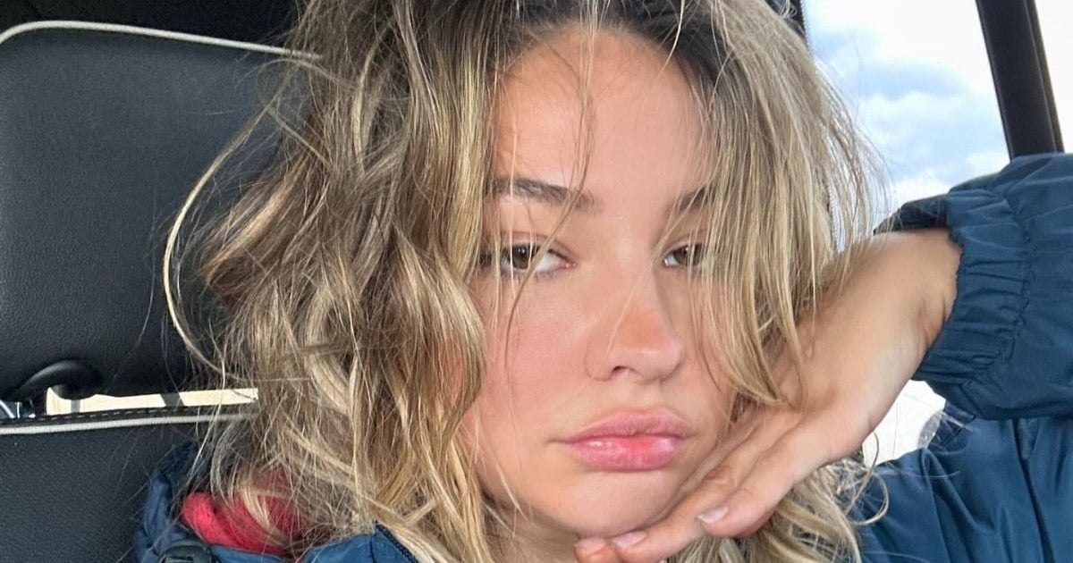 Madelyn Cline’s sheer paisley dress exposes lingerie in bold fashion moment