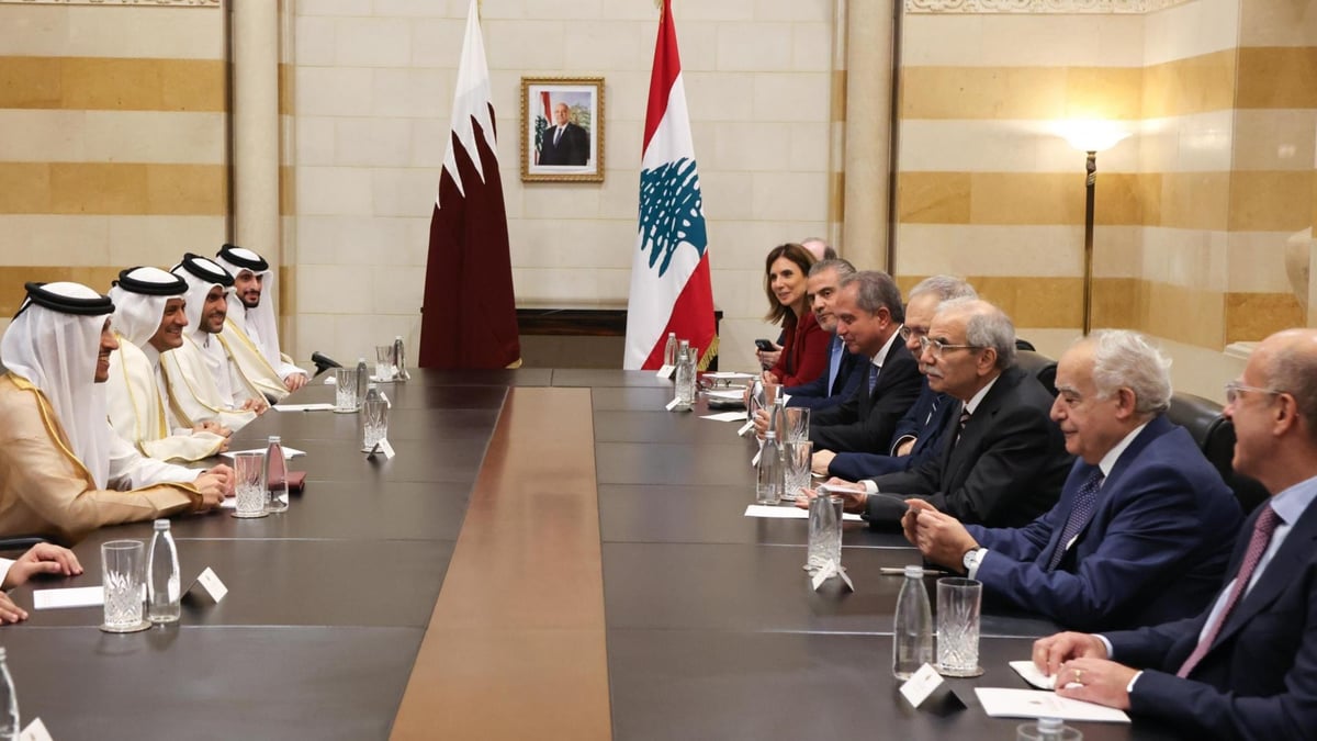 Réunion bilatérale libano-qatarie sur les approvisionnements en gaz et les accords communs