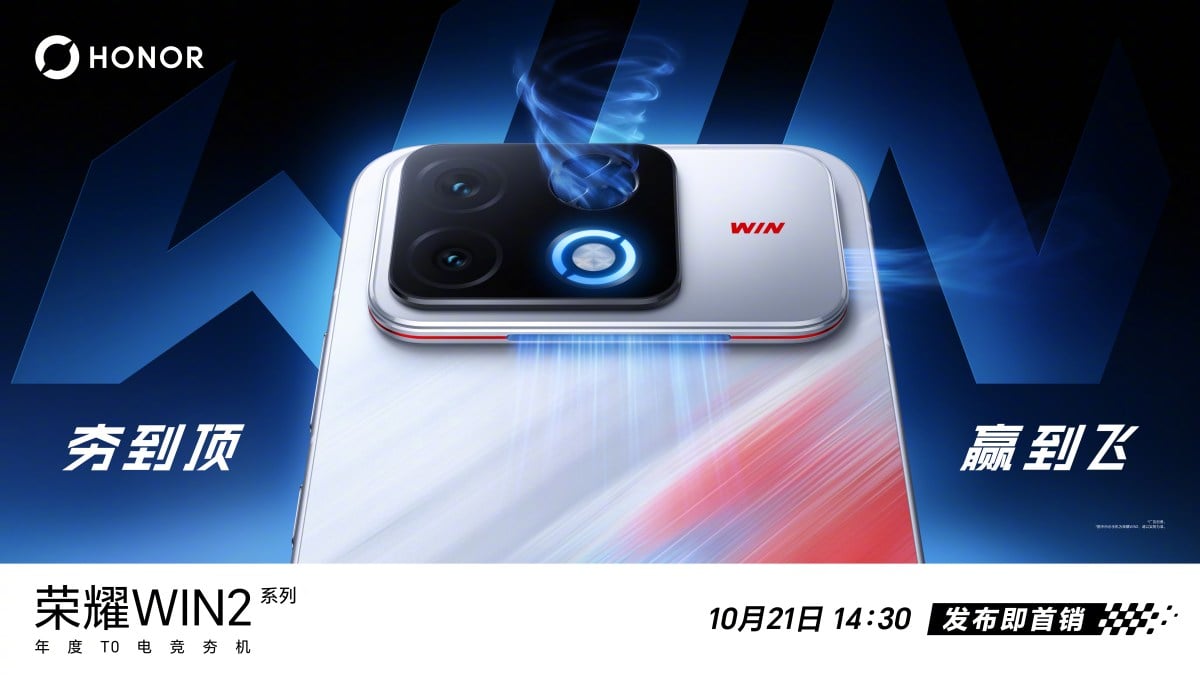 Honor confirms WIN 2 gaming phone launch in China for October 21