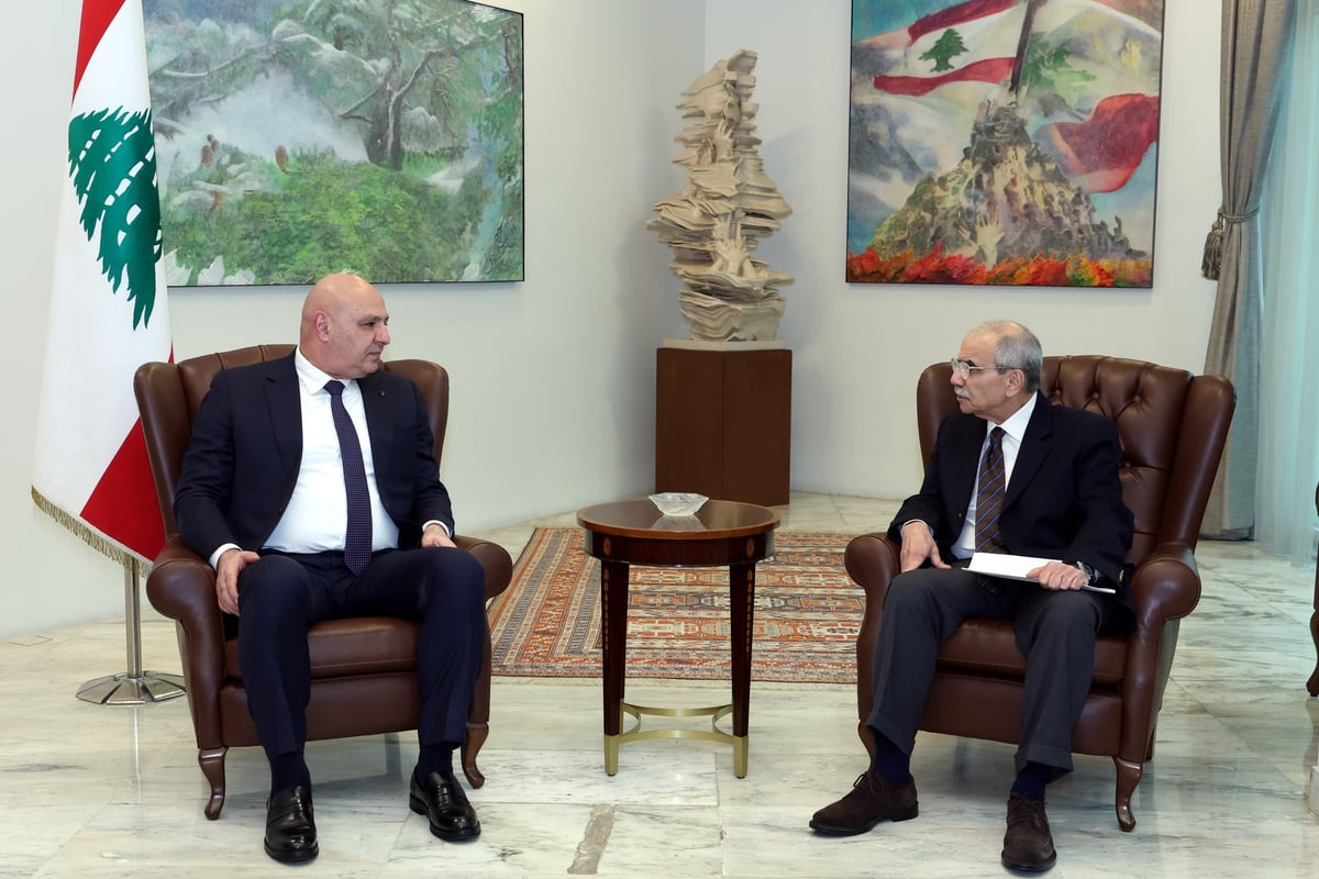 عون وسلام يبحثان الوضع الأمني في الجنوب ونتائج الزيارات الدبلوماسية