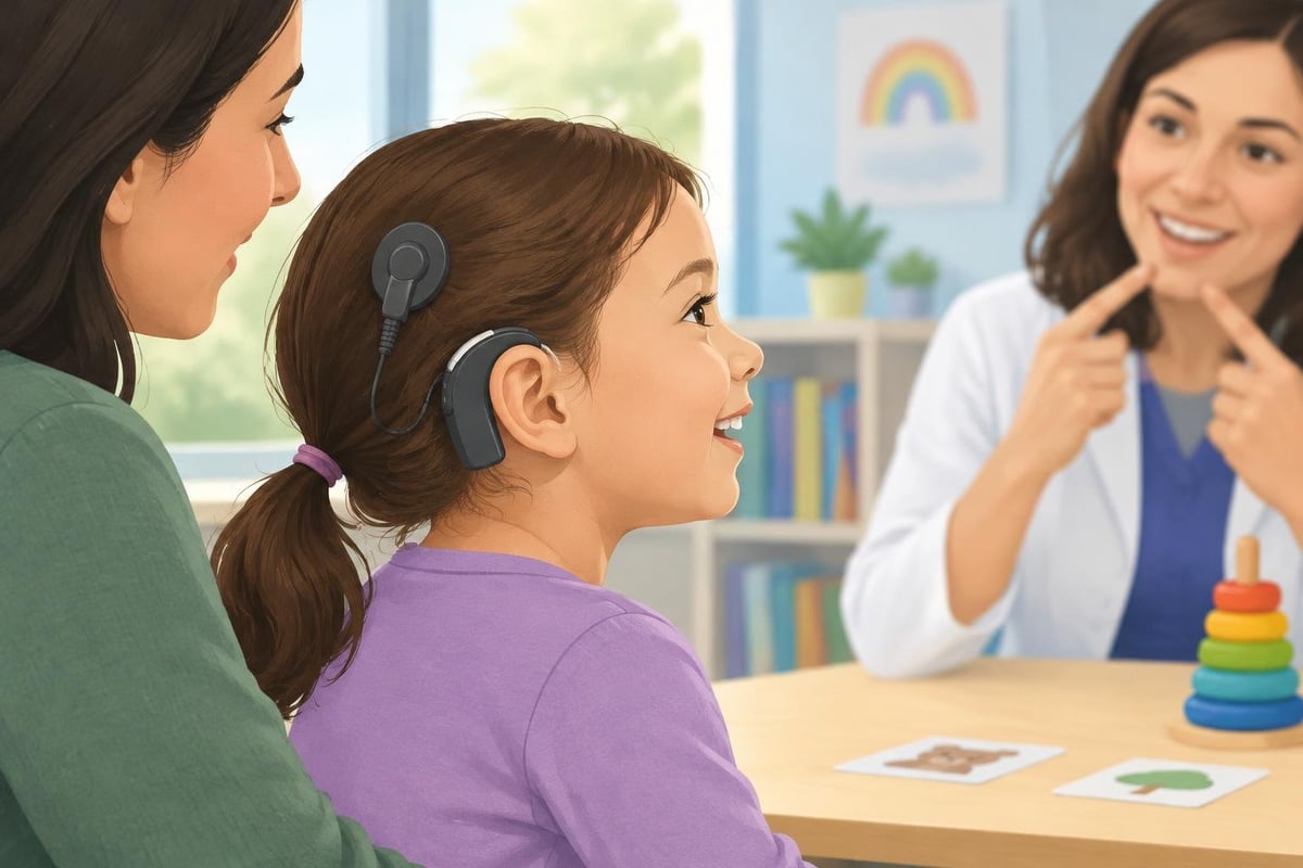 Cochlear implants for children