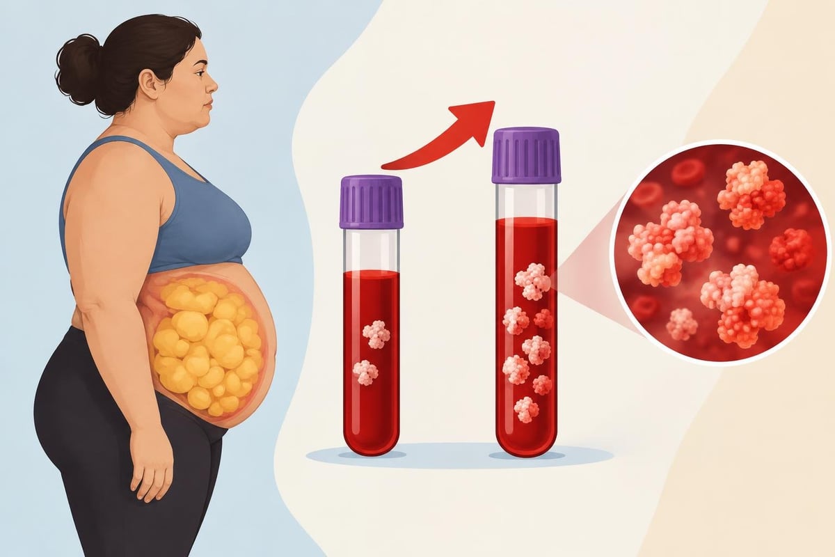New analysis links excess body fat to doubled hs-CRP levels
