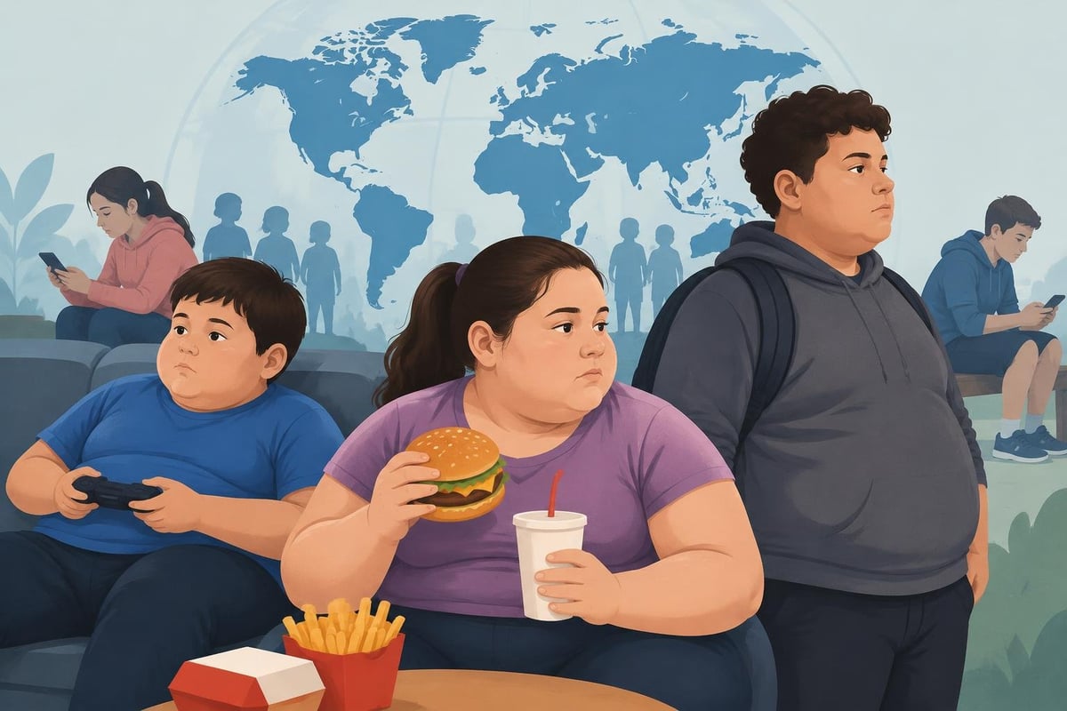 ВОЗ: ожирение среди детей выросло вчетверо с 1990 года