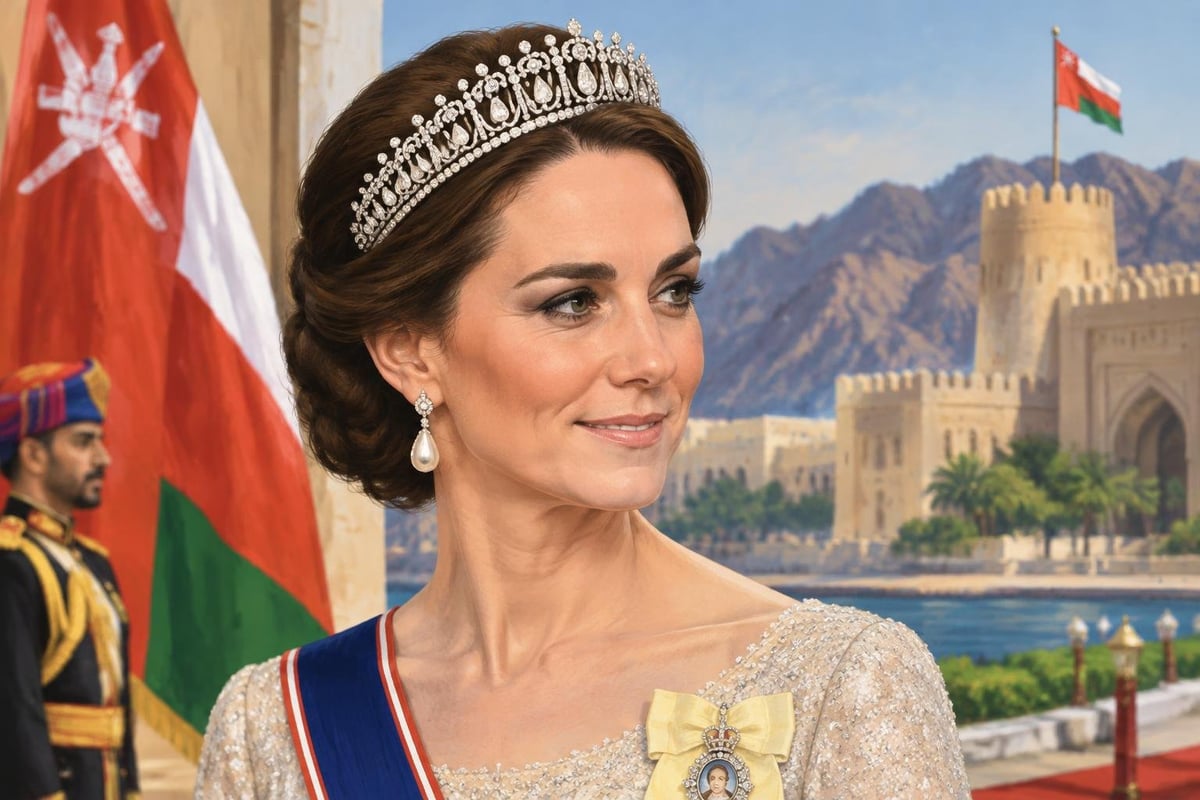 Princess of Wales to wear Diana-linked tiara at Oman state visit