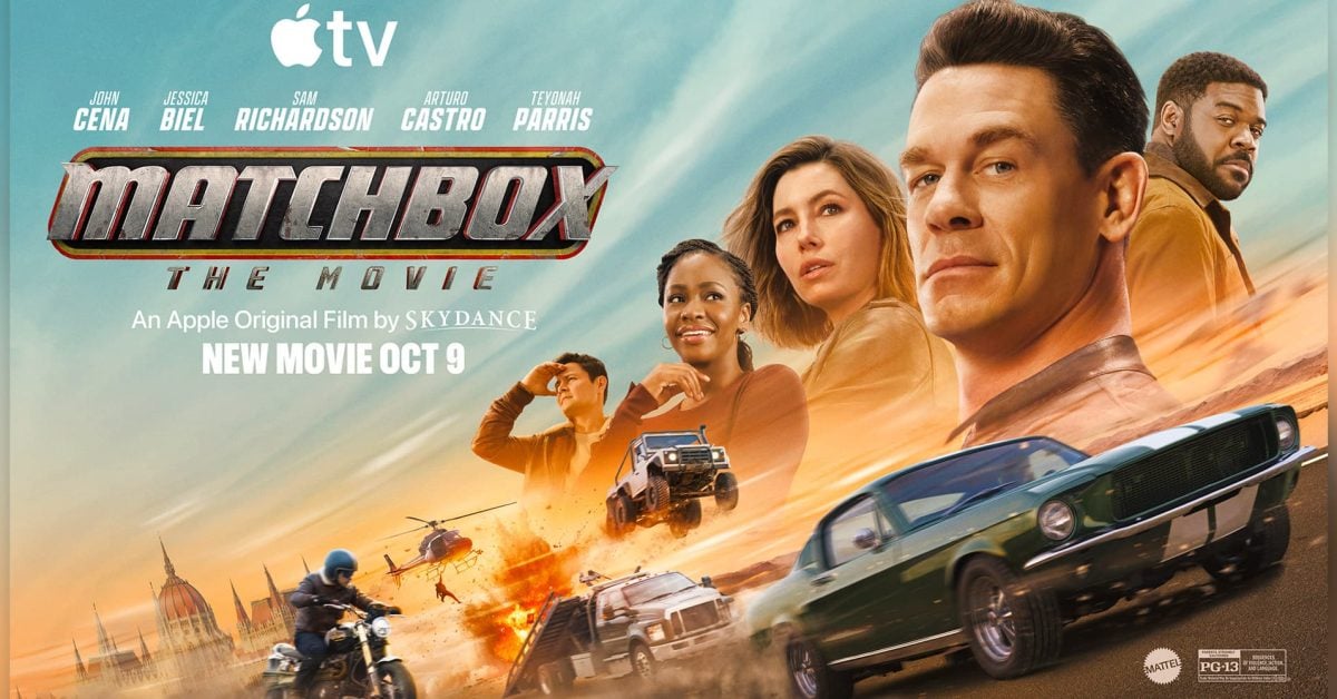 عرض فيلم "Matchbox The Movie" بطولة جون سينا على منصة أبل تي في