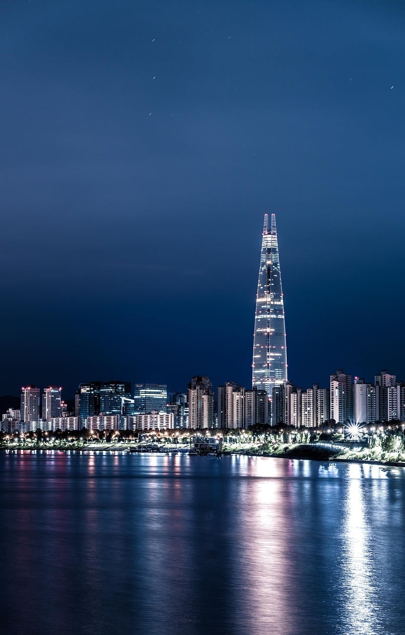 seoul, night view, city, han river, seoul night view, night photography, lotte tower, tower, seoul, seoul, seoul, seoul, seoul