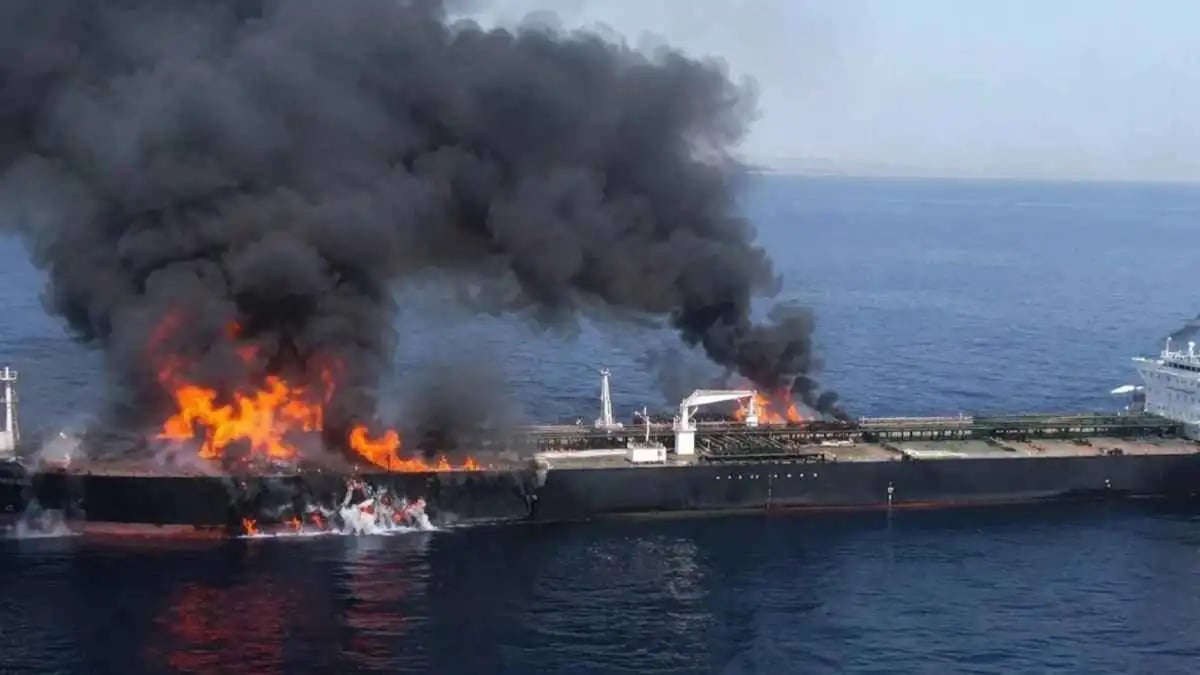 Les Gardiens de la Révolution annoncent l'explosion d'un pétrolier géant au sud du détroit d'Ormuz