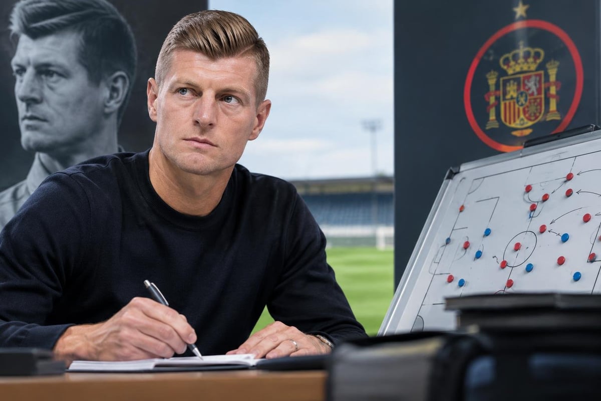 super realistic for Toni Kroos  pursues RFEF coaching license for professional tier