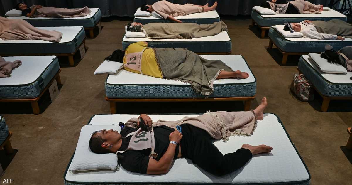 Japan hosts sleep contest with 90-minute limit and ¥2 million prize