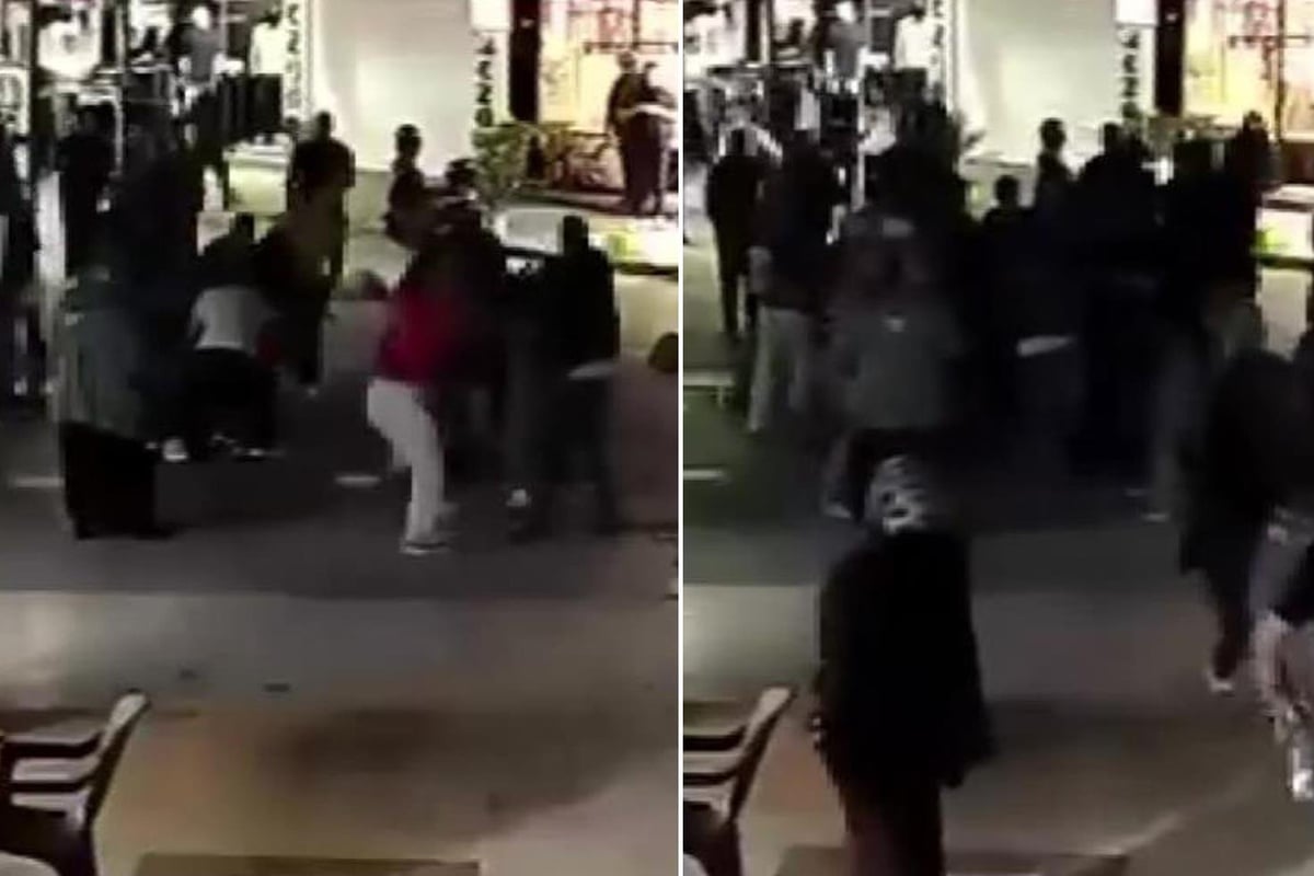 Mother and daughter beaten on street after school dispute