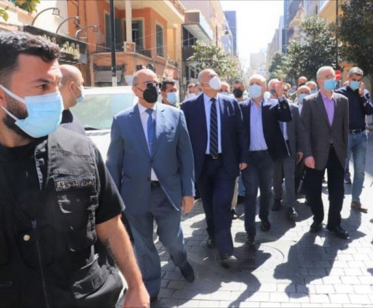 محافظ بيروت اطلع على أعمال التأهيل في حرج بيروت