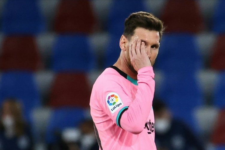 بطولة إسبانيا: ميسي لن يشارك في المباراة الاخيرة مع برشلونة
