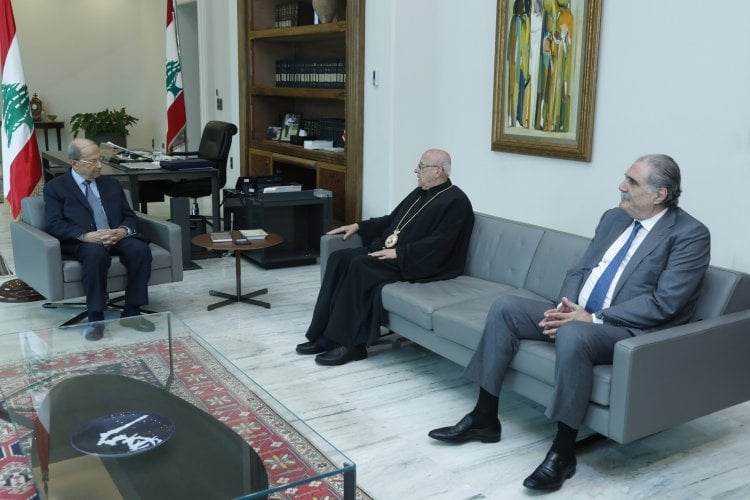 عون التقى درويش وسفير السنغال