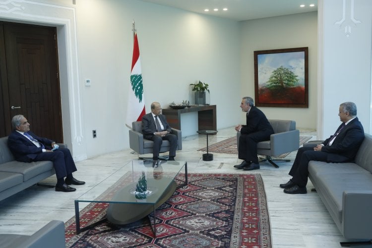 عون التقى قصاب تحضيراً للقاء الذي دعا اليه البابا فرنسيس