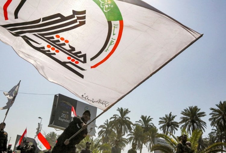 تشييع رمزي في بغداد لقتلى الحشد الشعبي في الضربات الأميركية