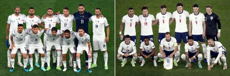 كأس أوروبا: إنكلترا لانهاء صيام طويل وإيطاليا لاحراز لقبها الثاني