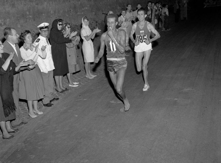 روما 1960: بيكيلا المذهل يعلن اثيوبيا ارض عدائين