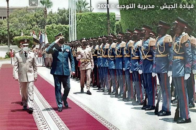 زيارة قائد الجيش العماد جوزاف عون إلى جمهورية مصر العربية
