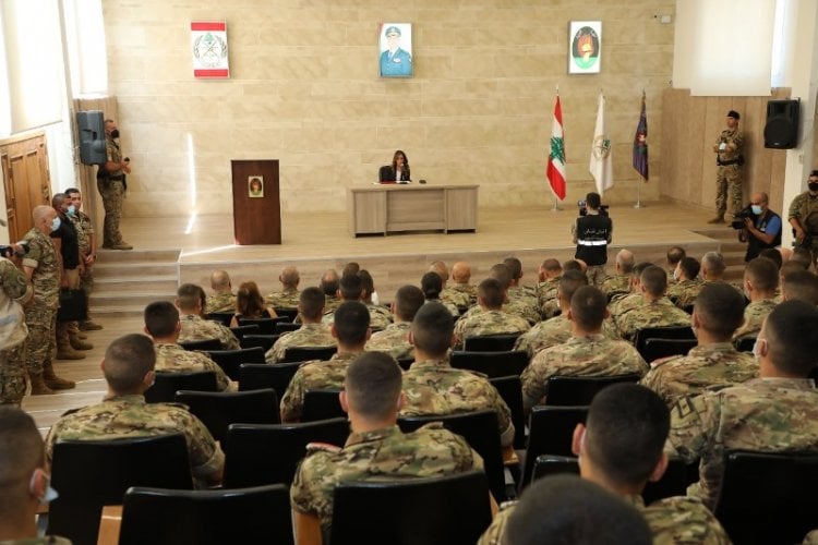 عكر من الكلية الحربية : للتمسك بمبادىء الجيش لأنها السبيل الوحيد لحماية الوطن