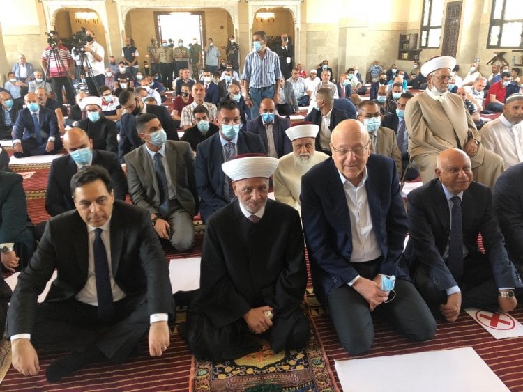دريان يهنئ ميقاتي بتشكيل الحكومة