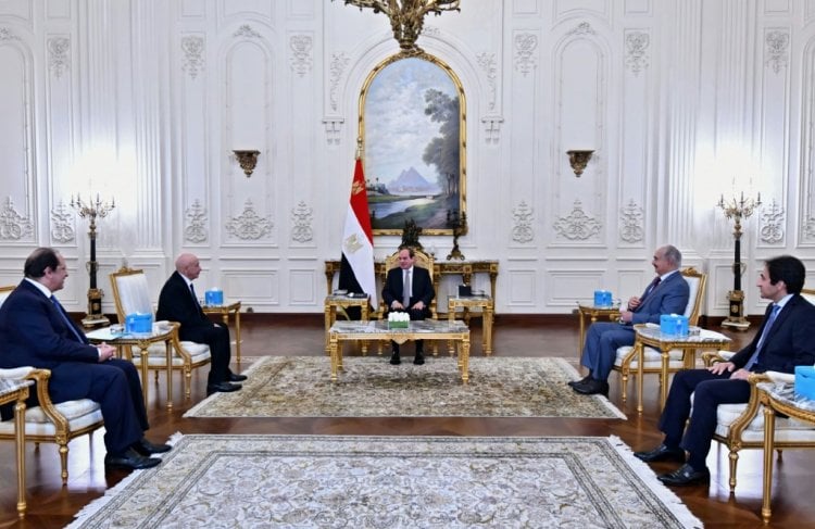 السيسي يستقبل الدبيبة للتأكيد على عقد الانتخابات الليبية بنهاية العام
