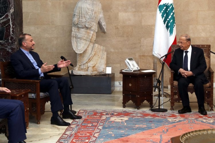 عبد اللهيان من بعبدا: نؤكد وقوف ايران دائماً إلى جانب لبنان