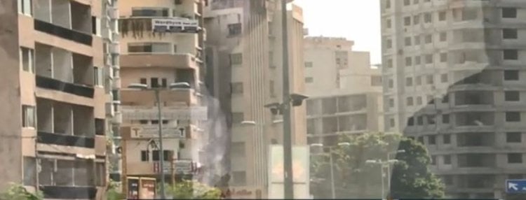 التوتر يسود الشارع العريض في عين الرمانة وسط اطلاق رشقات نارية متقطعة وقذائف B7
