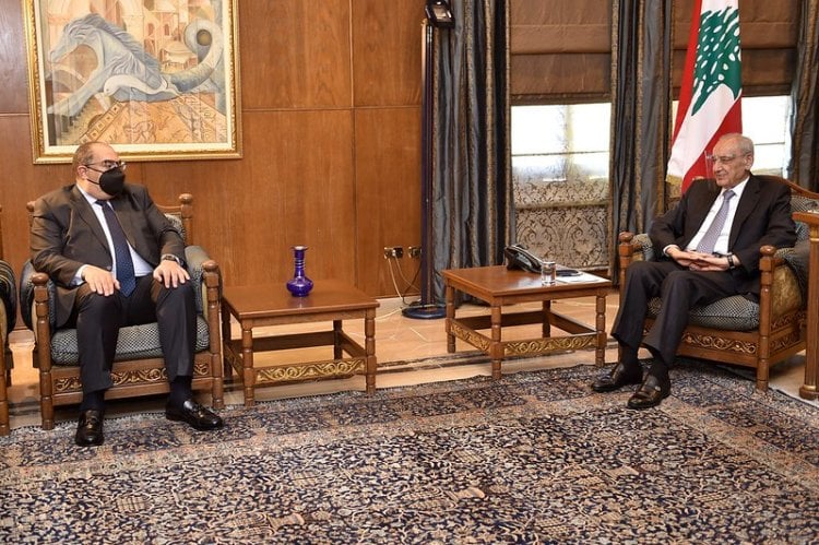وفد من صندوق النقد الدولي في عين التينة