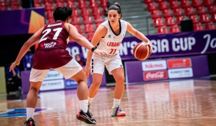 لبنان الى نهائي بطولة آسيا للسيدات