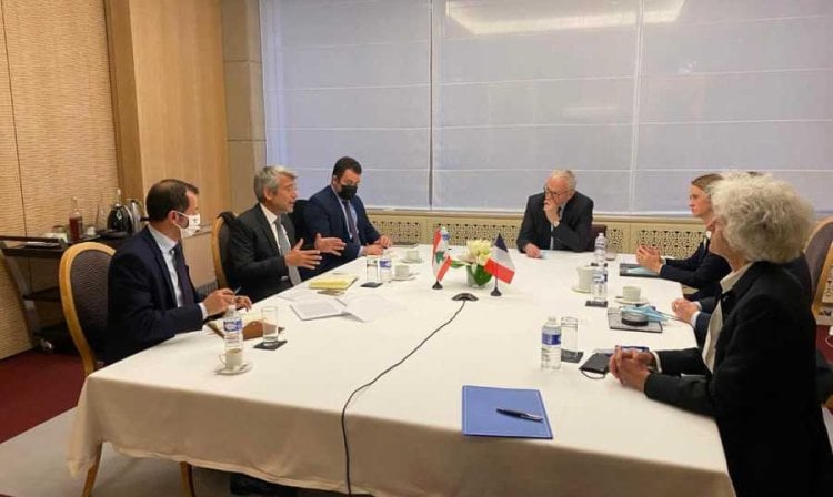 فياض في فرنسا: يتابع ترسيم الحدود البحرية والتعاون بين الدول في مجال الطاقة