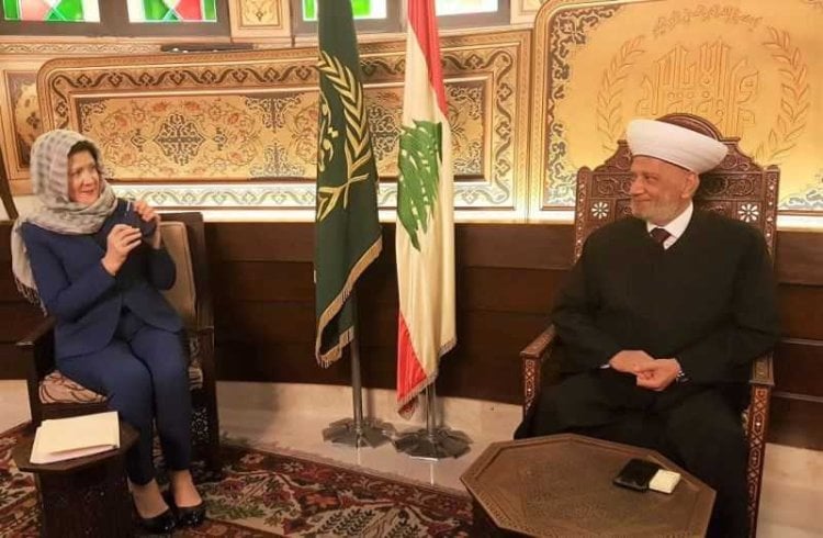 المفتي دريان يلتقي شيا من جديد ... هذا ما ابلغها إياه