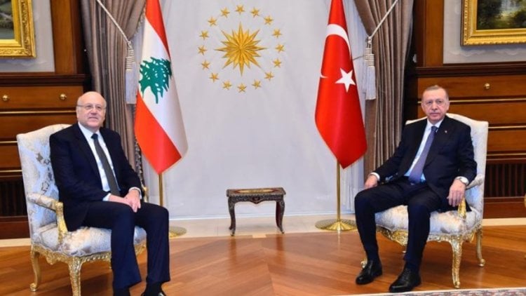 أردوغان لـ ميقاتي: نقدر جهودكم في اجراء الاصلاحات وموقفنا ثابت إلى جانب لبنان.. الصديق وقت الضيق وفي اليوم الاسود
