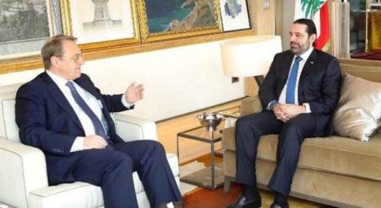 بوغدانوف والحريري تباحثا هاتفيا بسبل تطوير التعاون والصداقة بين موسكو وبيروت