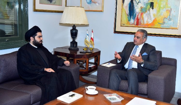 المرتضى دعا بإسم الرئيس عون الرئيس الايراني لزيارة لبنان