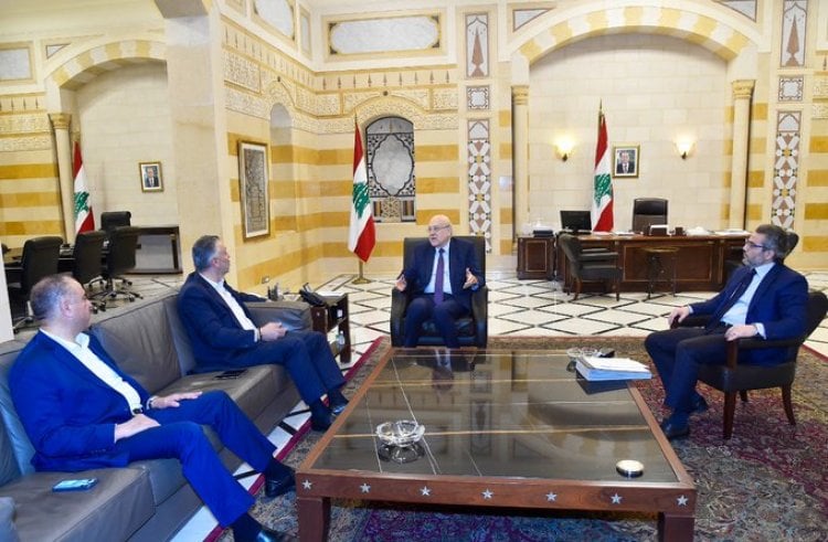 ميقاتي استقبل وزير الثقافة وبحث مع حبيش وسليمان شؤونا عكارية