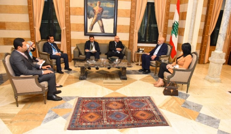 مولوي استقبل لجنة المراقبين للانتخابات من جامعة الدول العربية