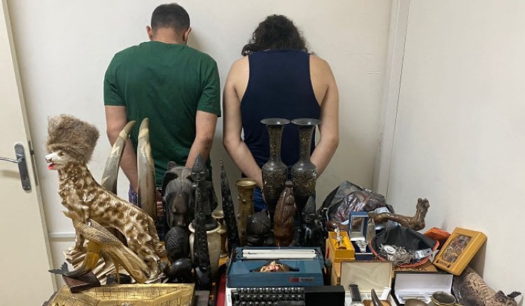 توقيف سارقي تحف وأثاث من أحد المنازل في كسروان