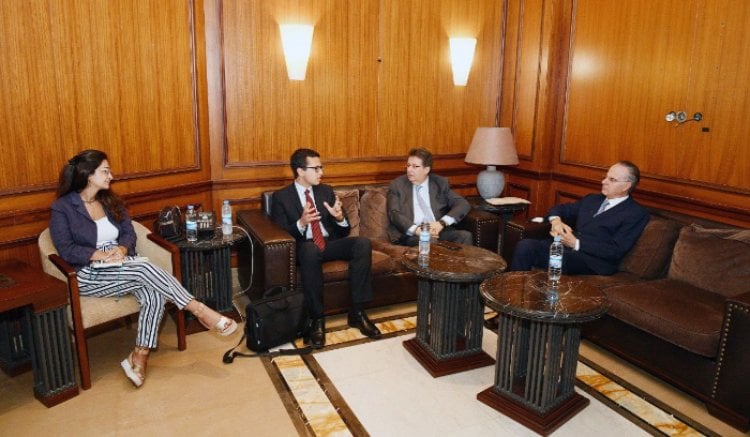 كنعان وعدوان التقيا ممثل صندوق النقد: تأكيد حماية حقوق المودعين ووضع لبنان على طرق الانقاذ والتعافي