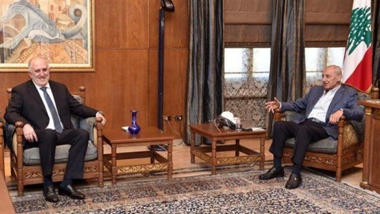 بري عرض للتطوّرات مع فهمي وكلاس والخازن